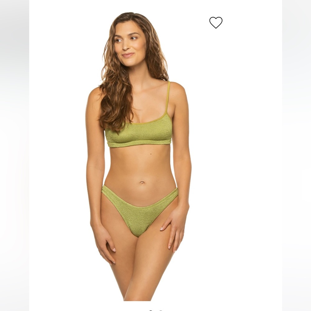 BOND-EYE Green Two Piece Swim Set - One Size fits all.